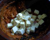 A picture of step 3 of Lababdar Paneer.
