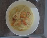 Foto langkah ke 4 dari resep Udang rebung santan.