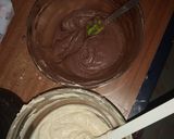 A picture of step 7 of Rectangular zebra cake#4 wks challenge.