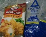 Foto langkah ke 2 dari resep Ayam goreng tepung keriting.