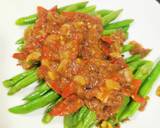 Buncis Siram Daging Kornet langkah memasak 5 foto