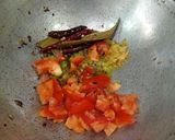 A picture of step 2 of Kumro Potoler Chokka (Bengali Style veg sabzi).