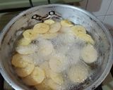 Foto del paso 11 de la receta: Risotto frutti di mare con monedas de plátano verde y ensalada