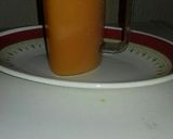 A picture of step 4 of Mixed fruit (mango,carrot n ginger).