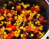 A picture of step 2 of High protein Mexican Soup.