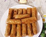Hình bước làm 4 của món Chả giò ram thịt bò rau củ