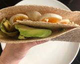 Φωτογραφία βήματος 4 της συνταγής Egg avocado tortilla wrap