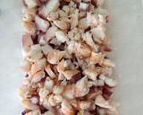 Foto del paso 2 de la receta: Tartar de pulpo y langostinos