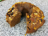 Budín de chocolate y lentejas