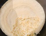 Une image de l'étape 3 de Poulet aux épinards et parmesan.