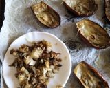 Foto del paso 1 de la receta: Berenjenas rellenas de ternera y champiñón