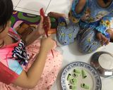Foto langkah ke 5 dari resep Kukis ulat, caterpillar cookies gampang, renyah, anti gagal.
