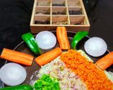 A picture of step 3 of Happy Republic Day Tri colour Omelet.