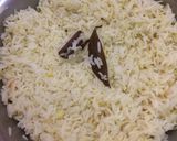 A picture of step 2 of Saffron vegetable Pullav with Onion Raita.