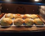 A picture of step 15 of Savory cream cheese bread bun with meat fillings.
