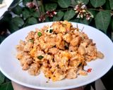 Hình bước làm 2 của món Thịt băm rang trứng