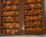 Une image de l'étape 4 de Squares choco carambars.
