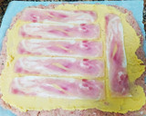Foto del paso 2 de la receta: Rollo de carne con hummus y bacon