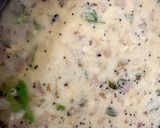 A picture of step 3 of Onion Upma.