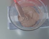 A picture of step 7 of PARISIAN MACARONS (chocolate macarons).