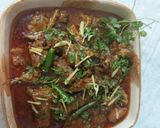 A picture of step 1 of Mutton qorma / muslims party dish.