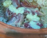 A picture of step 8 of Mutton kunna paye.