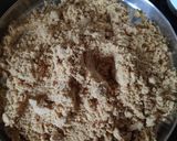 A picture of step 2 of Biscuit panjiri.