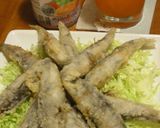 A picture of step 4 of Deep-Fried Mehikari Fish - Super Delicious!.