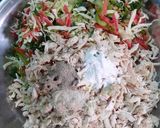 A picture of step 2 of Chicken Spring Rolls.