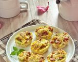 Foto langkah ke 5 dari resep Mini Quiche Makaroni.
