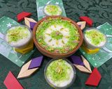 A picture of step 5 of Coconut kheer.