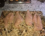 A picture of step 2 of Chicken and Rice with Mushroom Sauce.
