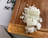 Une image de l'étape 7 de Cœur de saumon à la crème d’oseille.