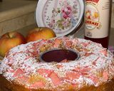 Foto del passaggio 1 della ricetta Torta di mele con alchermes e cacao amaro 🍎