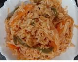 A picture of step 3 of #LKM Delicious & tasty rice.