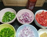 A picture of step 2 of Chicken Onion Spaghetti.