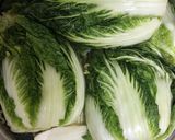 Hình bước làm 1 của món Kim chi cải thảo^^