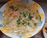 Hình bước làm 2 của món Canh bắp cải nấu gà