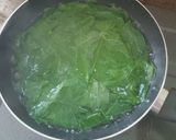 Foto langkah ke 1 dari resep Buntil Daun Singkong.