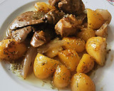 Foto del paso 4 de la receta: Guiso de Conejo con Chalotas y Patatas