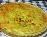 Foto del paso 3 de la receta: Tarta de panceta y queso con Masa de avena fácil