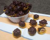 Foto langkah ke 6 dari resep Ferrero Rocher Cookies❤.