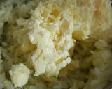 A picture of step 1 of Raw Papaya Burfi.