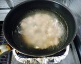 A picture of step 6 of Pea Sprout (Pea shoot) Soup .