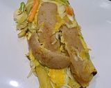 Foto langkah ke 6 dari resep Okonomiyaki Gulung | Pancake Kubis/ Kol Gulung Jepang.