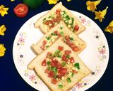 A picture of step 5 of Egg Chilli Cheese Toast.