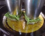 A picture of step 3 of Whole wheat palak katori with chat.