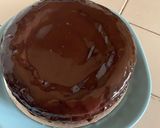 A picture of step 9 of Eggless Chocolate Cake.
