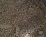 A picture of step 1 of Chocolate pudding 😋😋😋.