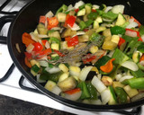 Foto del paso 5 de la receta: Pechugas de pollo a la plancha con panache de verduras